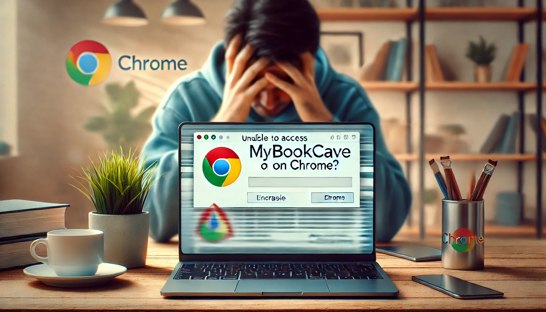 MyBookCave.com on Chrome