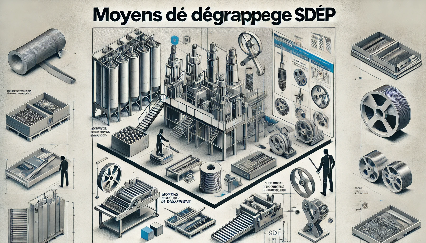 moyens de dégrappage SDEP